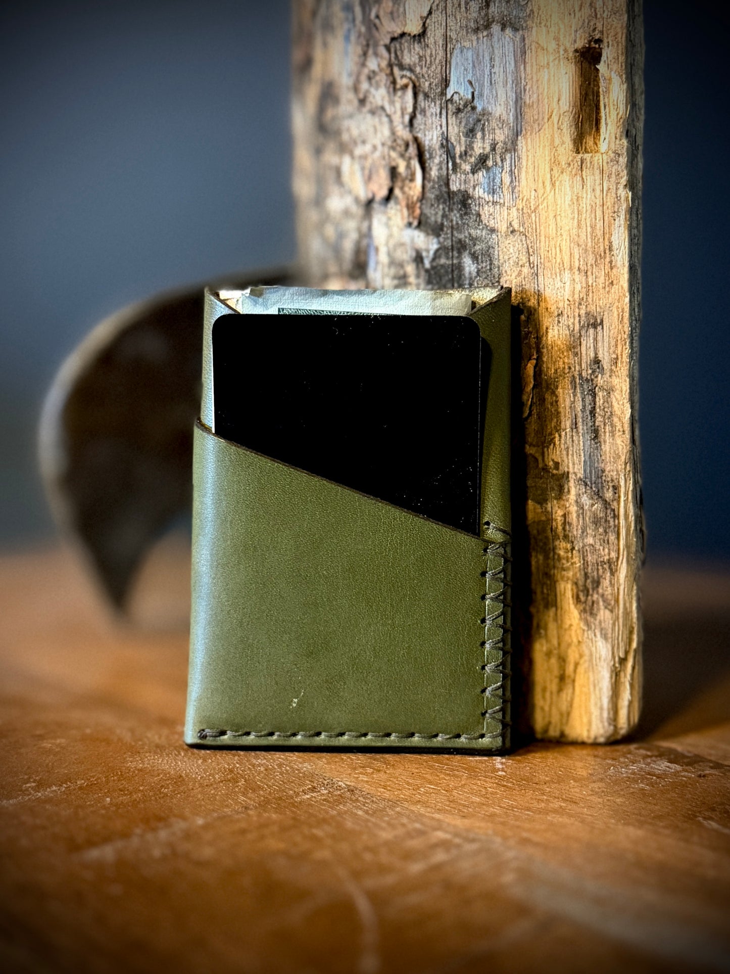The Anvil – Handmade Leather Wallet | Slim Front Pocket Wallet | Minimalist EDC | Made in USA