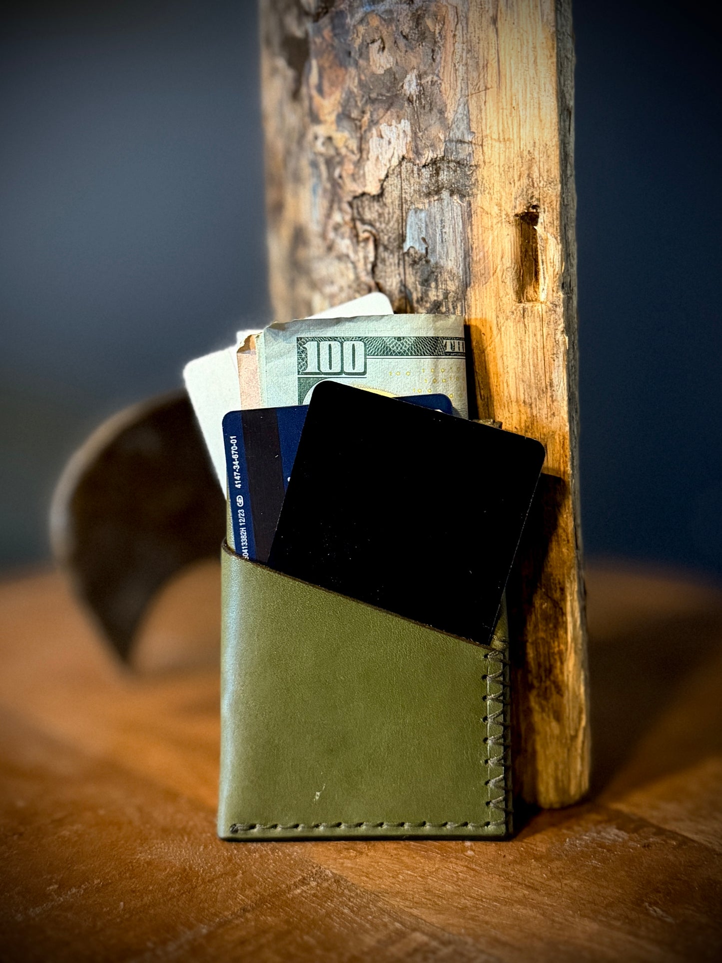 The Anvil – Handmade Leather Wallet | Slim Front Pocket Wallet | Minimalist EDC | Made in USA